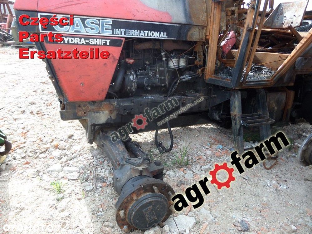 Case 1394 części, skrzynia biegów, silnik - 4