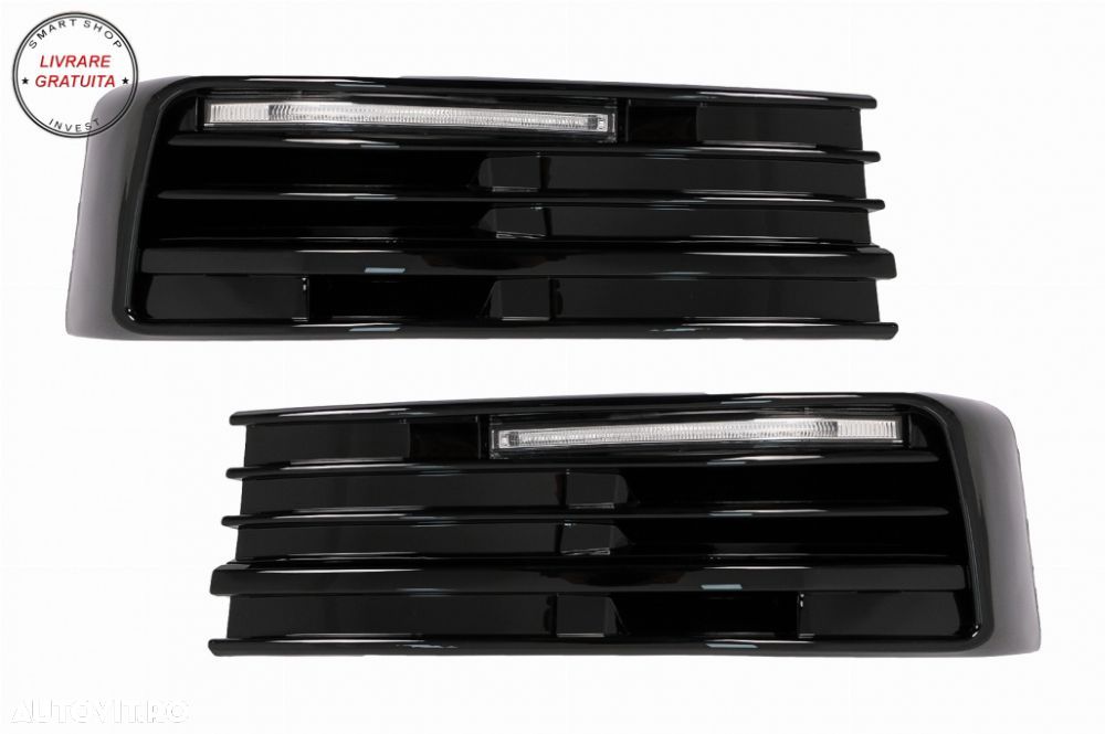 Prelungire Bara Fata Extensie Add-on cu Lumini de zi LED DRL si Eleron Luneta VW T- livrare gratuita - 7