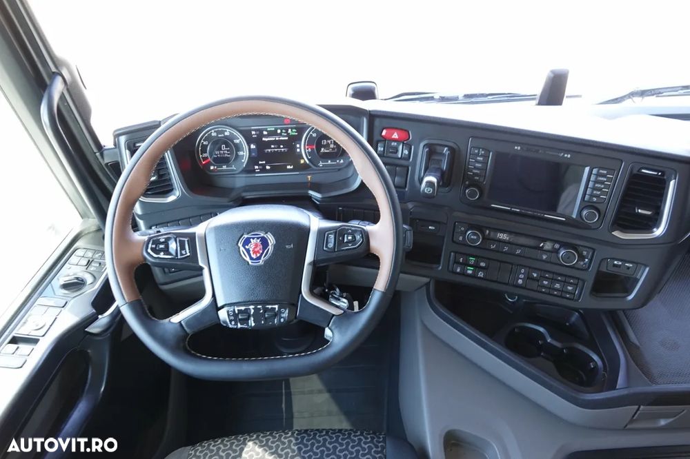 Scania R 450 / RETARDER / LOW CAB / HIDRAULIC / FULL AIRMAIC / ANVELOPE 100% / DUPA CONTRACTUL DE SERVICE - 28