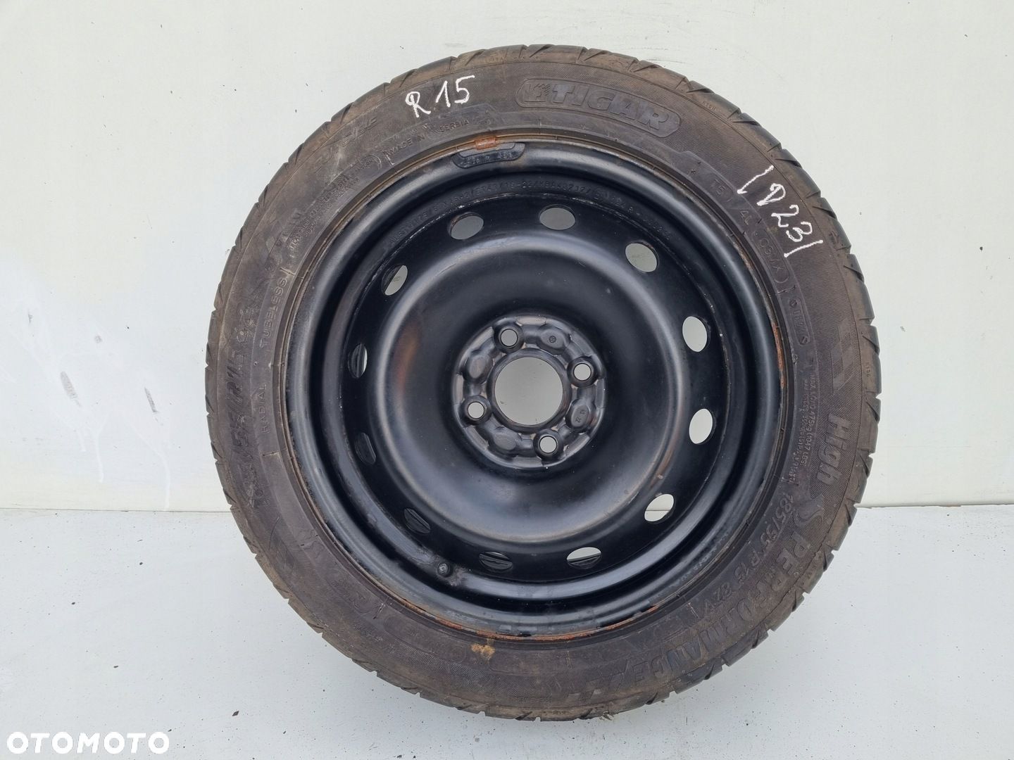 Clio II III Kangoo KOŁO ZAPASOWE Zapas felga 185/55 R15 4x100 ET43 Alst8175 - 1