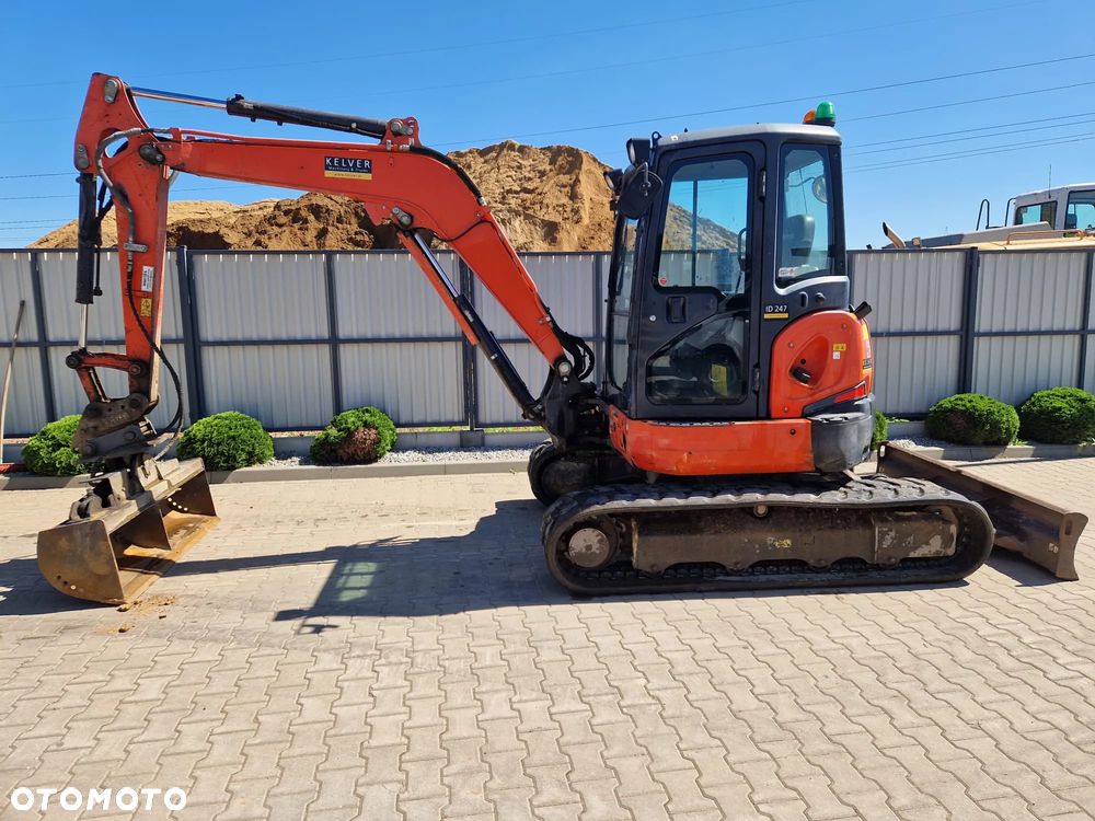 Kubota U48-4 * 2018r. * 3 łyżki w zestawie *
