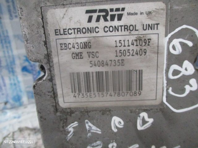 Abs 54084735E 15114109F 15052409 12773673 15052409 SAAB 93 SW 2007 2.0T - 3