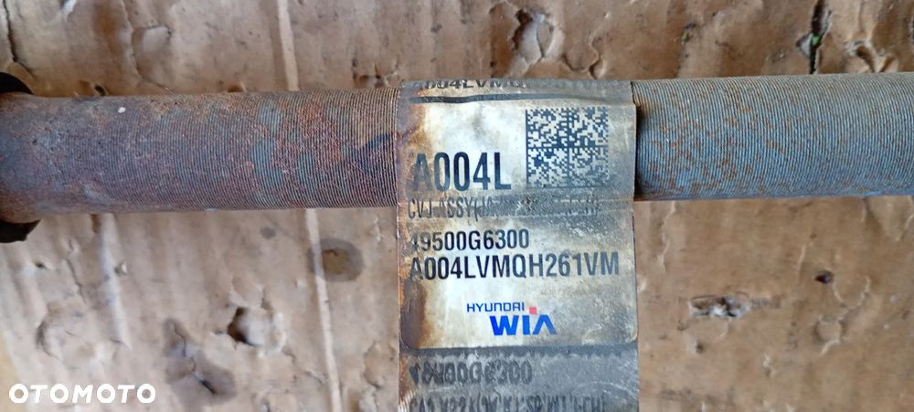 Półoś lewy przód przednia lewa półośka Kia Picanto III 1.2 49500G6300 - 7