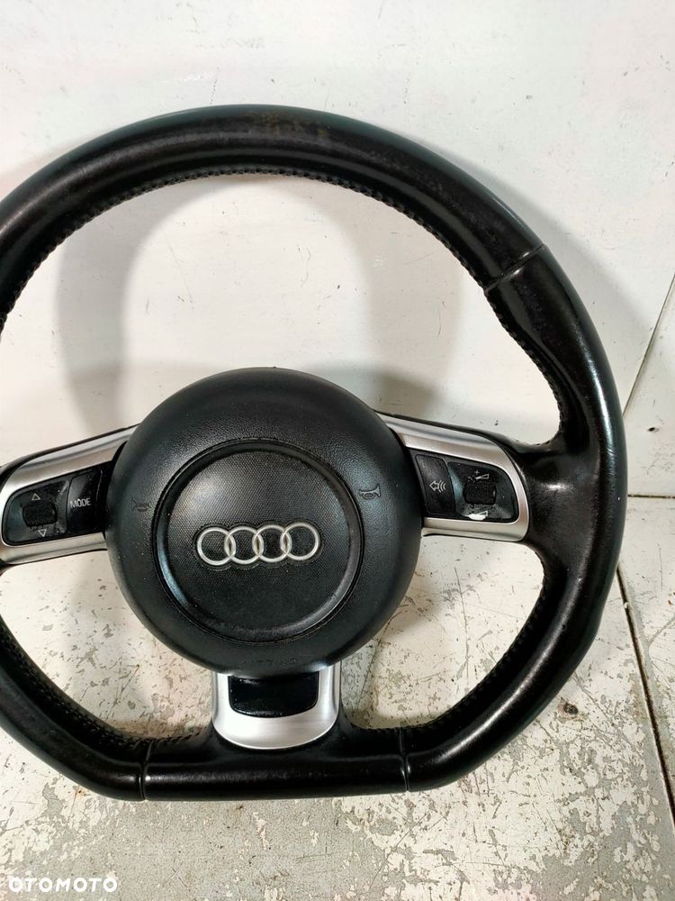 kierownica skóra czarna audi tt 8j kompletna - 4