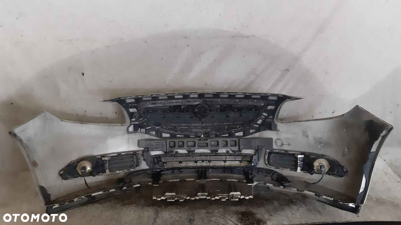 ! ZDERZAK PRZÓD PRZEDNI DO OPEL INSIGNIA A Z167 PIASKOWY HALOGENY - 4