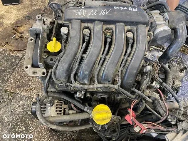 Silnik 1.6 16v Scenic II Lift 2005-2008 kompletny sprawny - 1