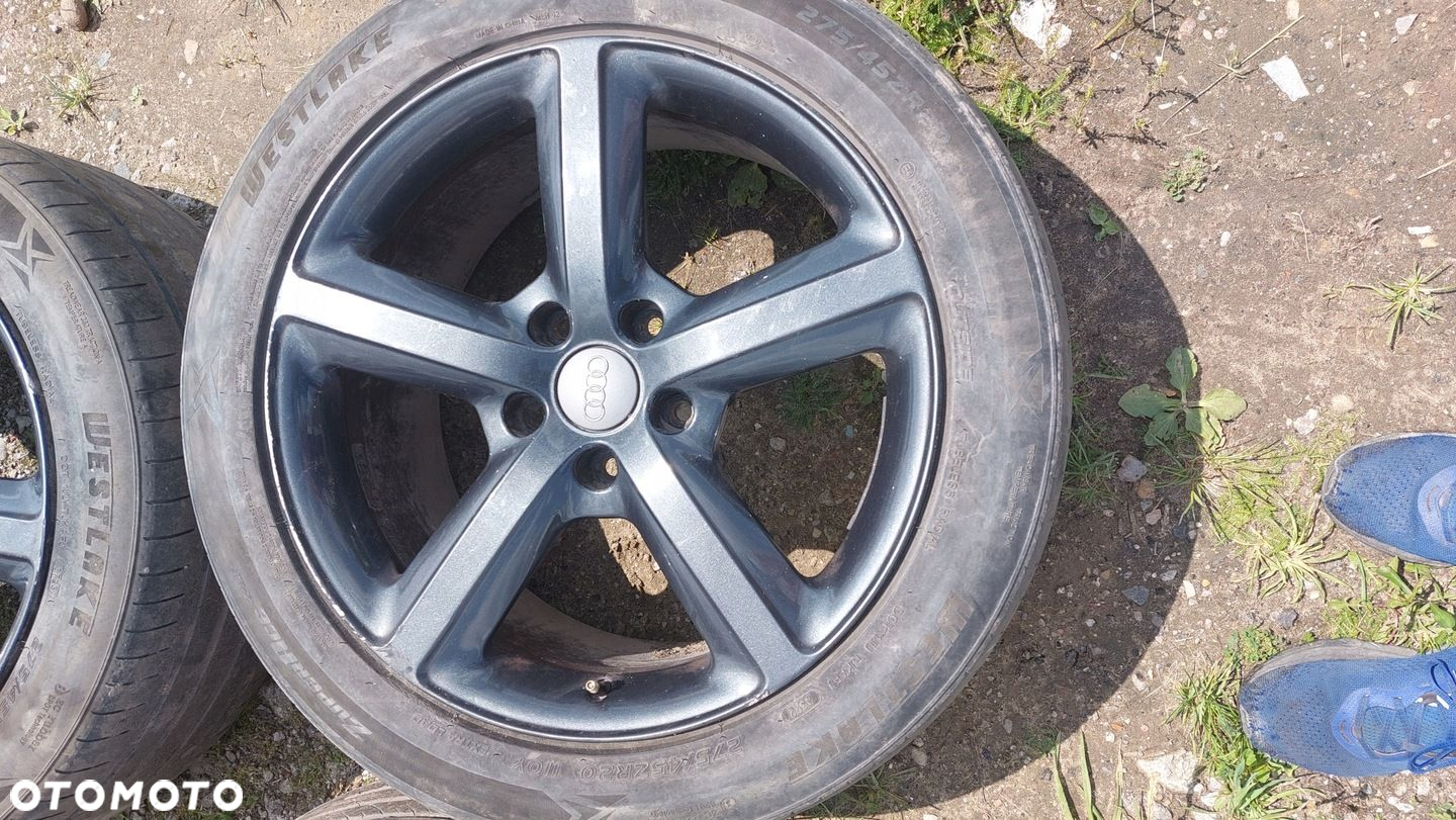 FELGI ALUMINIOWE ALUFELGI AUDI Q7 4L 4L0601025H KOMPLET 9J 5X130 20 CALI - 2