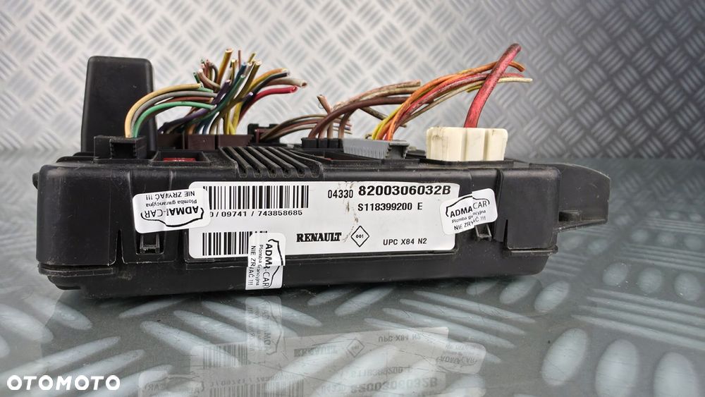 8200306032B 118399200E moduł skrzynka UPC X84 N2 RENAULT SCENIC MEGANE II 2 - 5