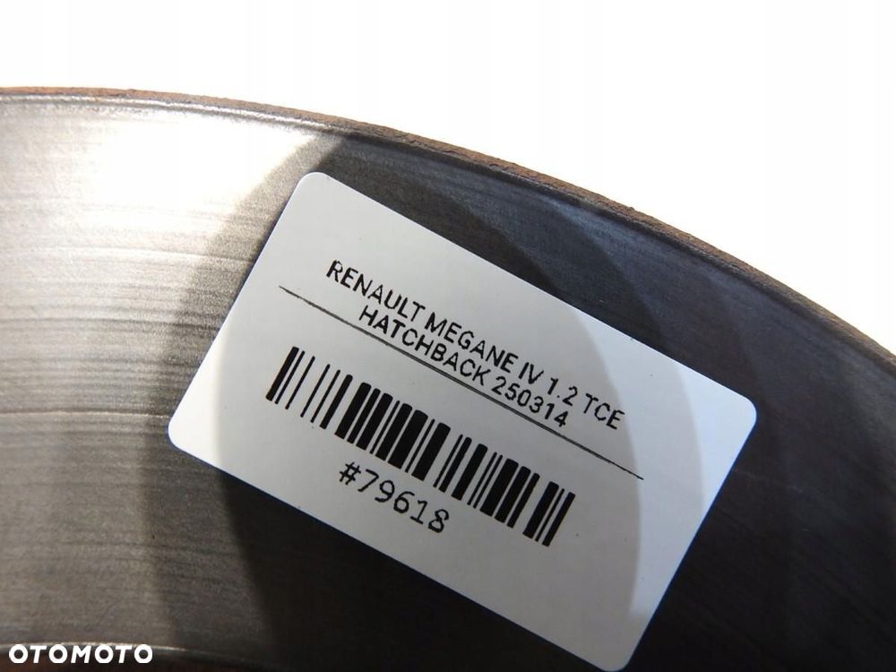 TARCZA TARCZE HAMULCOWE PRZÓD RENAULT MEGANE IV 1.2 TCE - 6