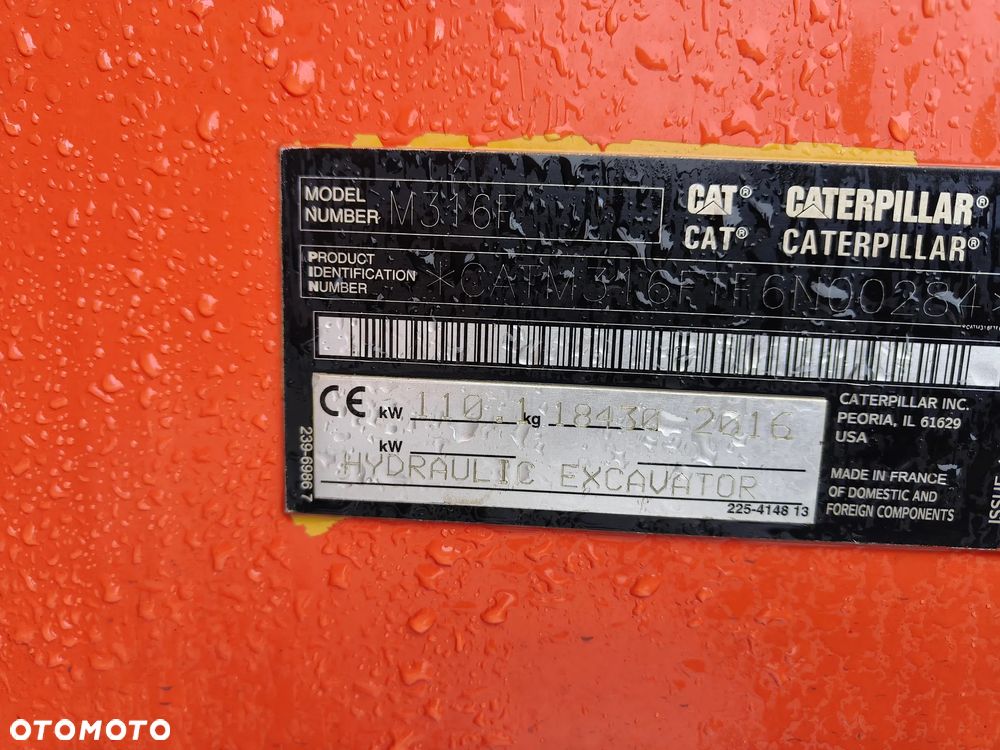 Caterpillar M316F - 7