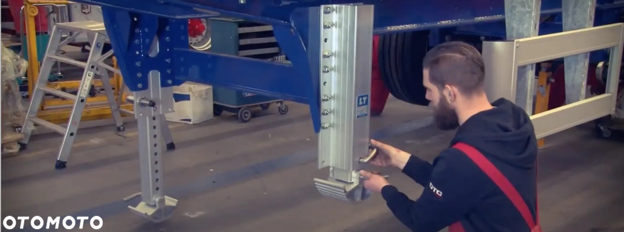 Zestaw do 80 kg mniej !! / Ruchoma Podłoga / Plandeka / Aluminiowe podpory / Naczepy / FV / Koszty - 9