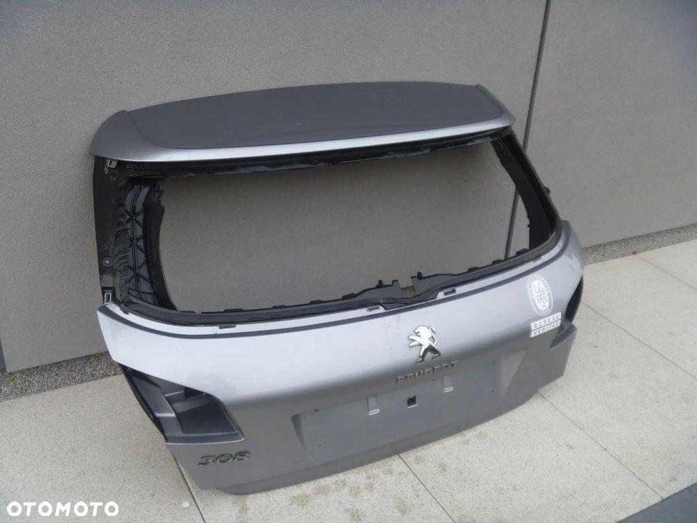 PEUGEOT 308 2 II T9 HB KLAPA BAGAŻNIKA POKRYWA TYŁ 50122544 R77 - 2