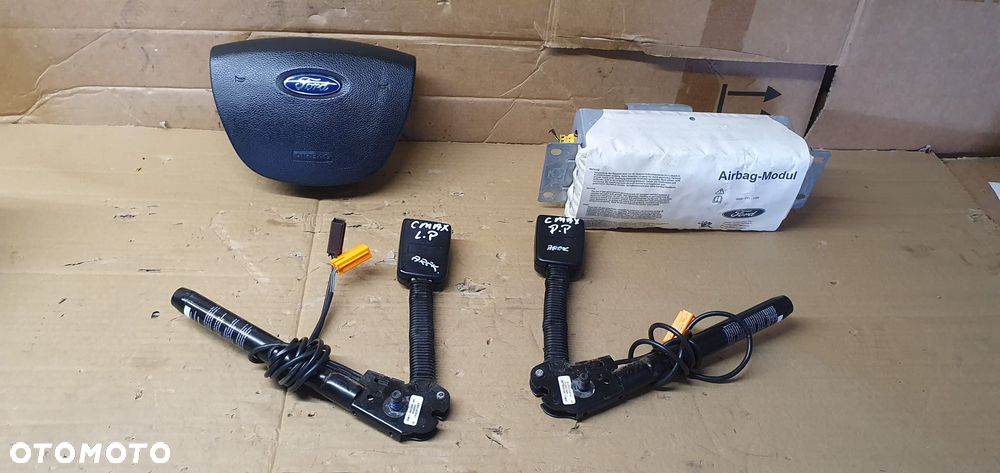 Poduszka konsoli kierowcy poduszki pasy sensor AIRBAG zestaw naprawczy Ford C-max - 1