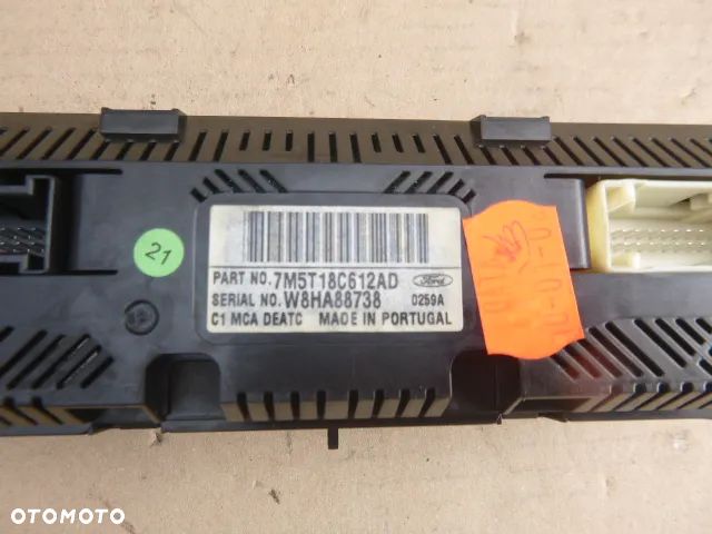 PANEL STEROWANIA NAWIEWEM KLIMATYZACJI FORD FOCUS C-MAX MK1 LIFT 06-10 - 8