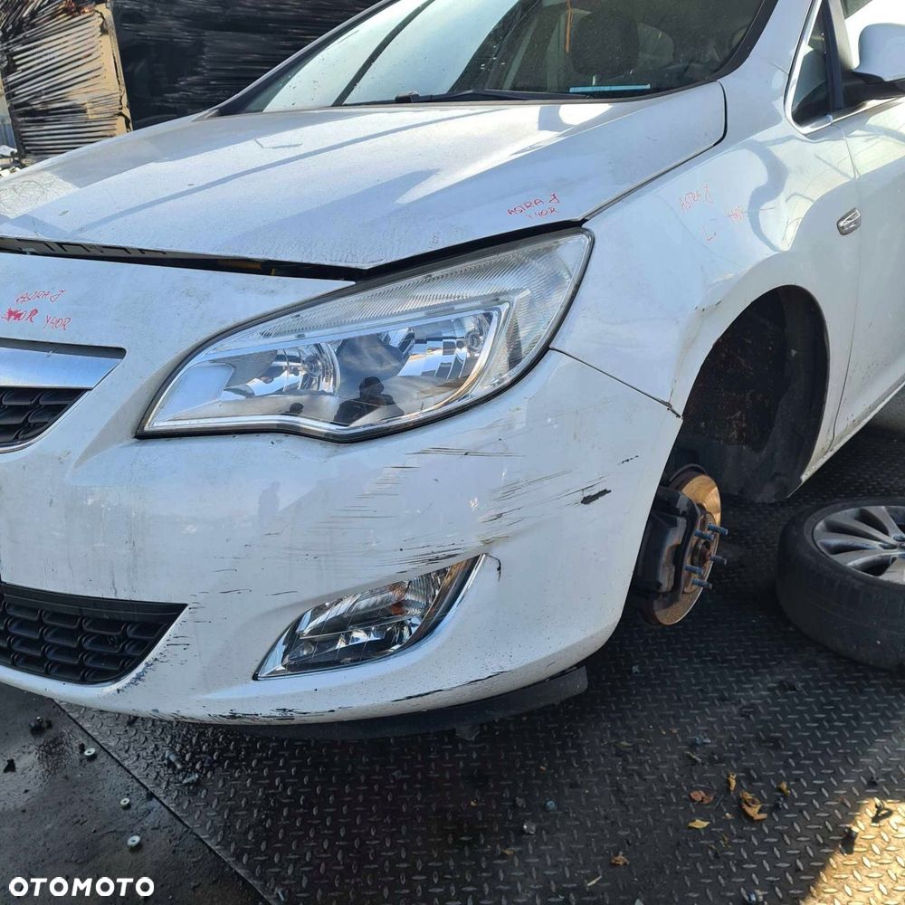opel astra iv j kompletny przód maska pas błotnik nadkole y40r - 4