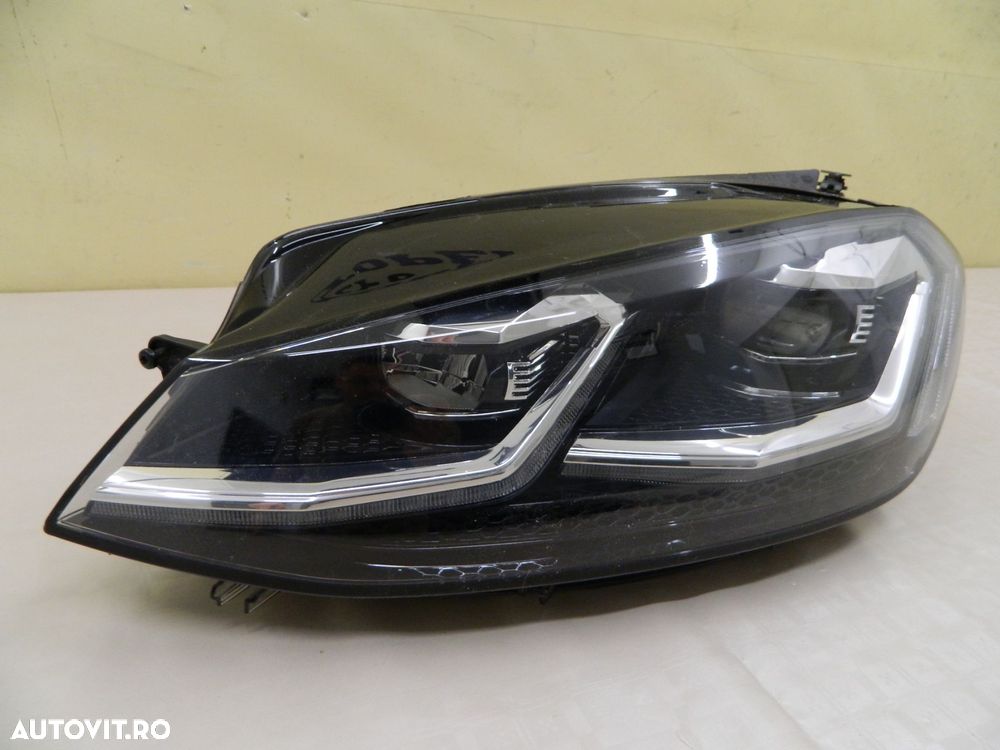 Far stanga VW golf 7 facelift Full LED, 2017, 2018, 2019, 2020, cod origine 5G1941081. - 3