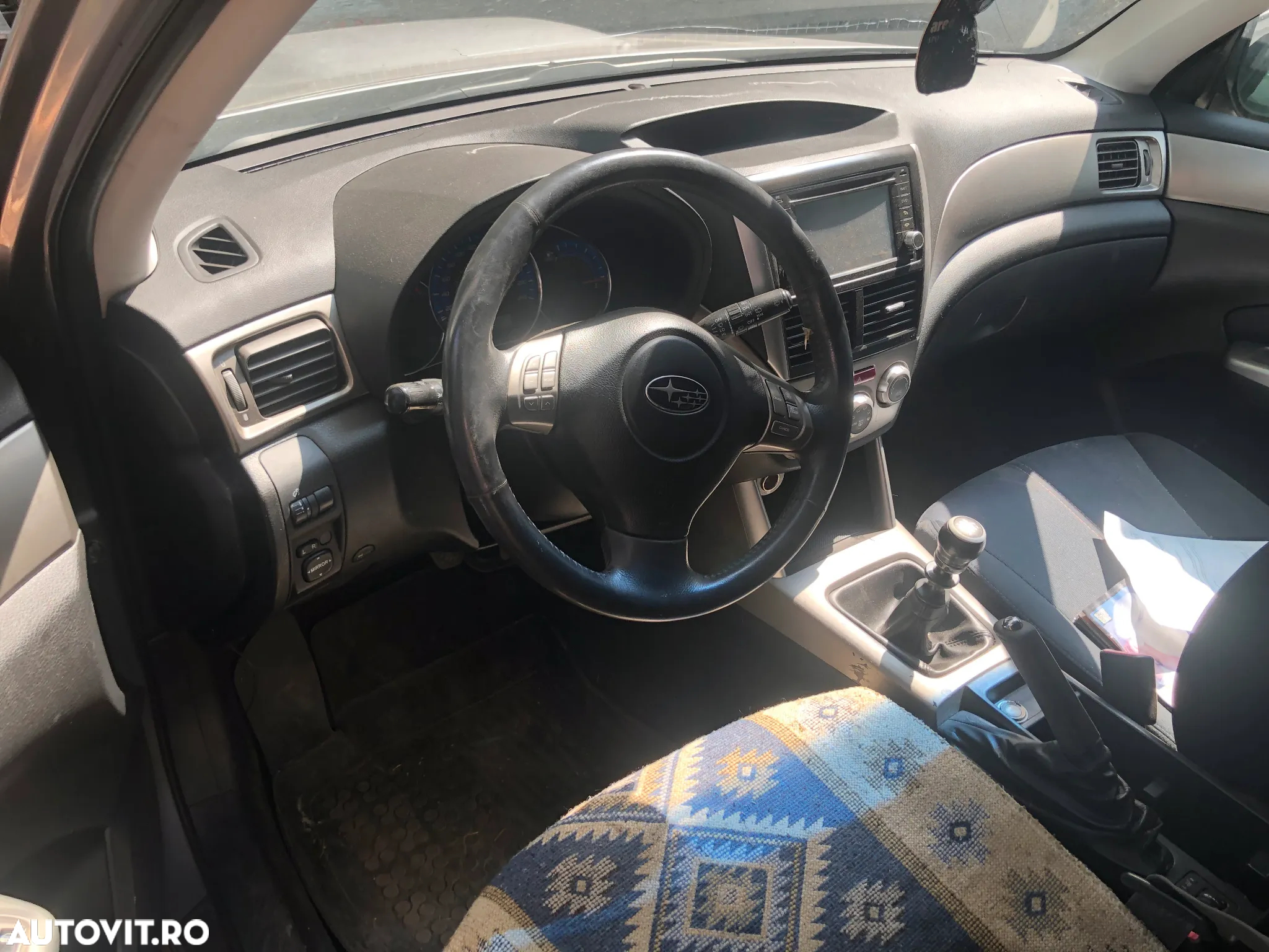 Dezmembrez Subaru Forester SHD 2009 2.0 diesel gri argintiu - 6