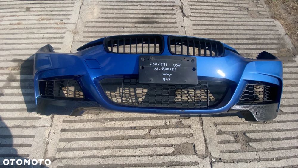 ZDERZAK PRZEDNI BMW F30 F31 KOLOR B45 USA M PAKIET - 1