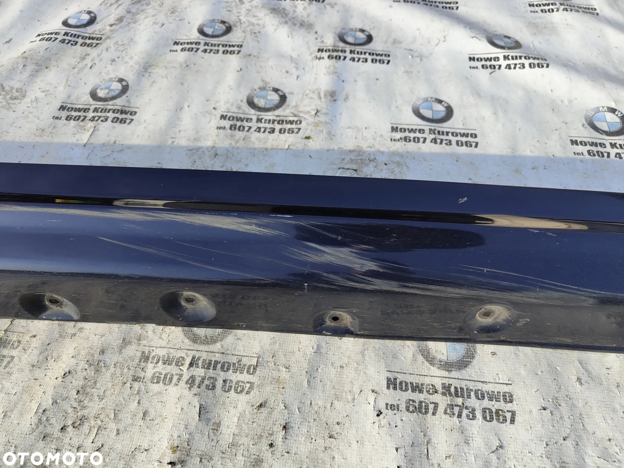 BMW E46 Sedan Kombi przed liftingiem Listwa progowa Orientblau Prawa - 6