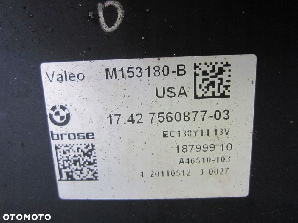 BMW X3 F25 X4 F26 3.0 N55B30A PAS PRZEDNI CHŁODNICE WZMOCNIENIE 7371989 - 12