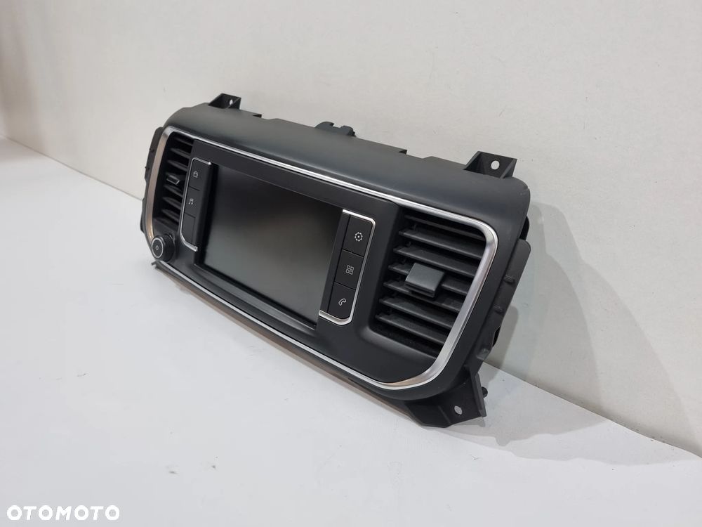 PEUGEOT EXPERT III JUMPY III PROACE II SCUDO III WYŚWIETLACZ RADIA 9813041280 - 3