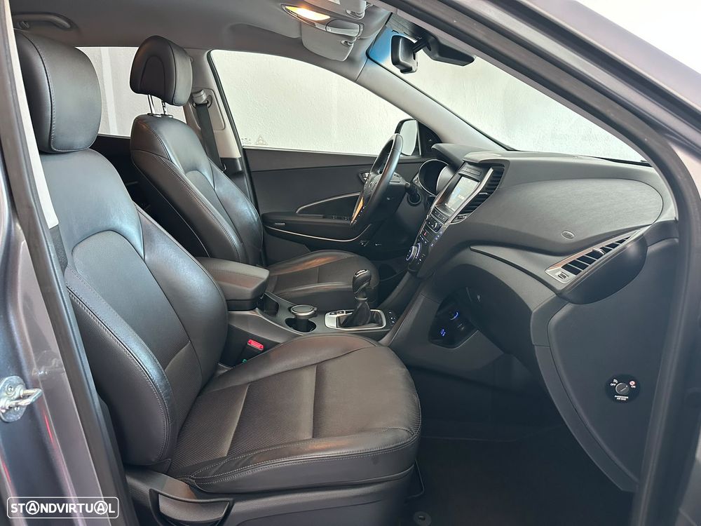 Hyundai Santa Fe blue 2.2 CRDI 2WD Style - 34