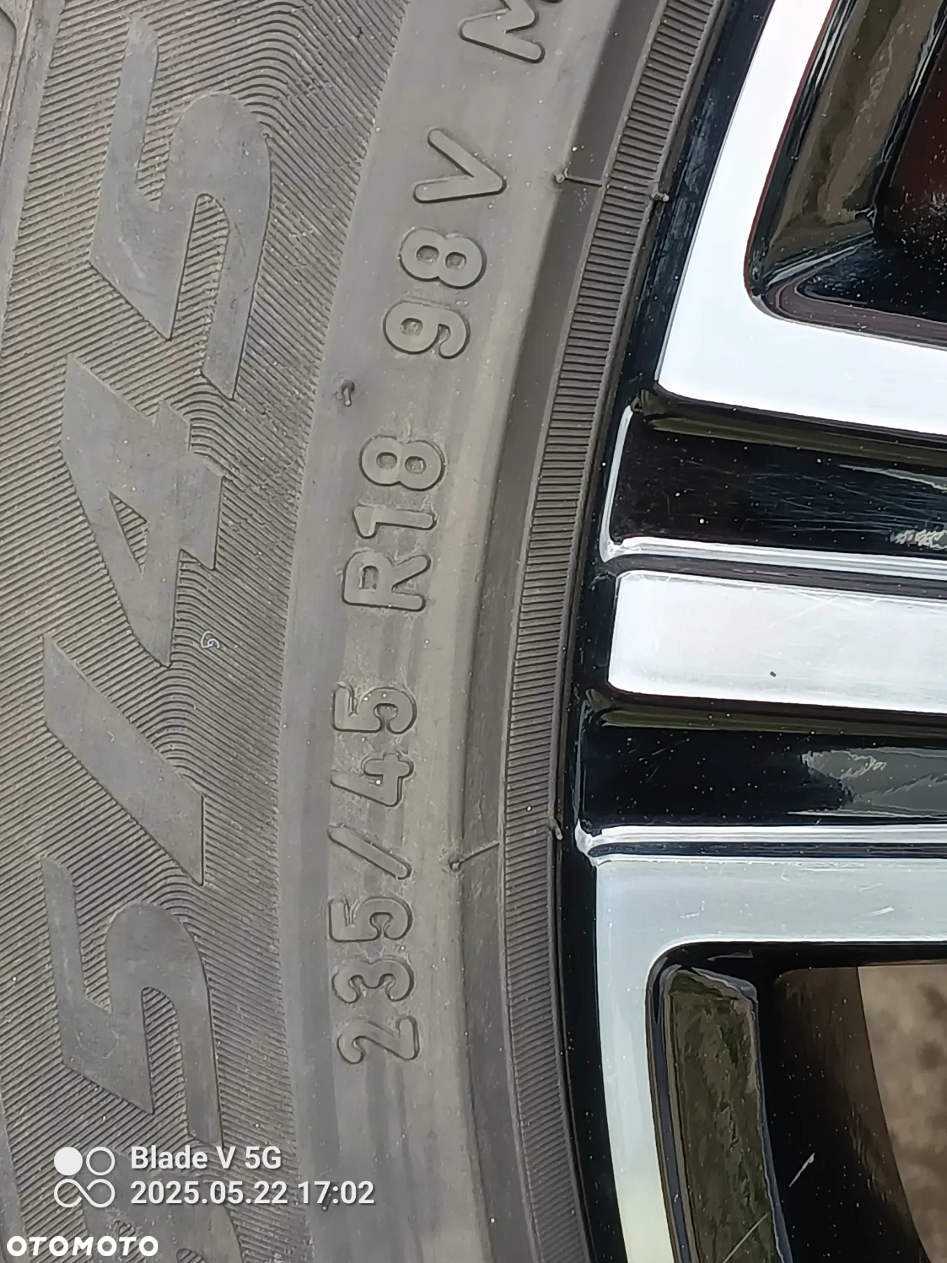Felgi z oponami zimowymi 235/45 R18 Volvo V60 S60 R-Design - 14