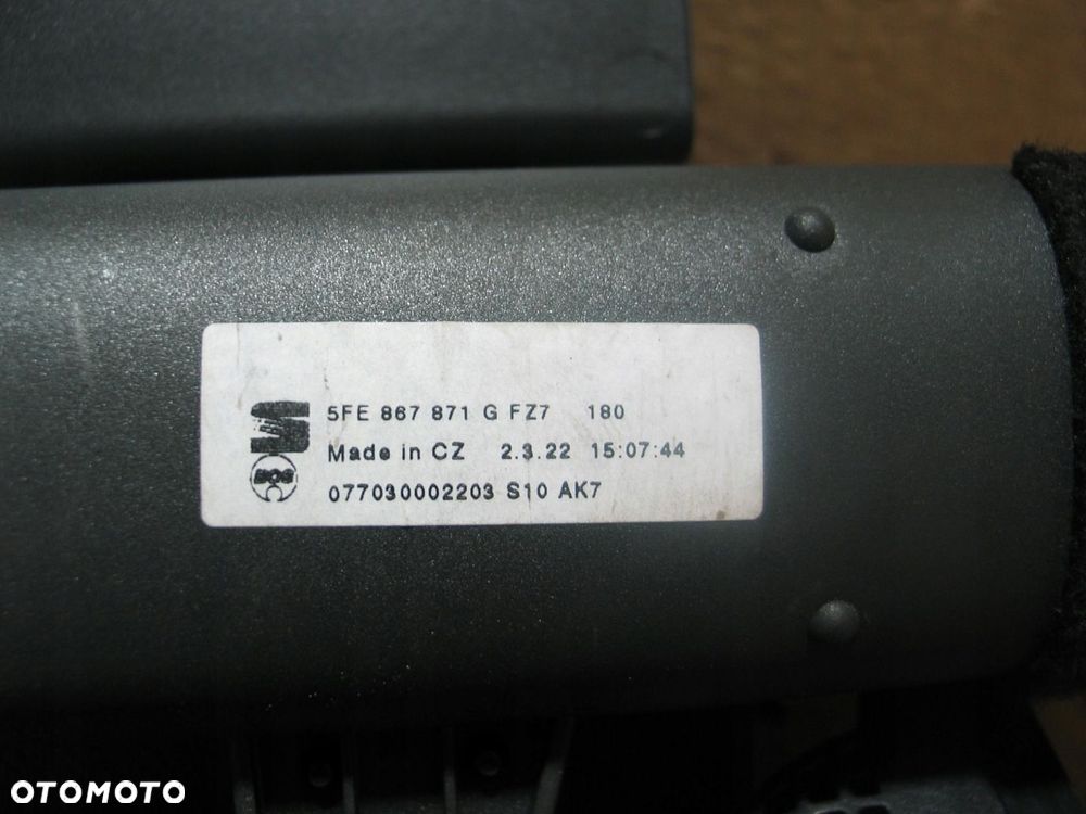 roleta bagaznika seat leon 4 IV 20-24R. 5FE867871G - 10
