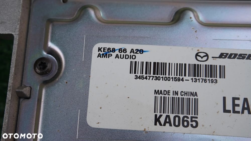 Mazda CX 5 wzmacniacz Bose KE6866A20 - 2