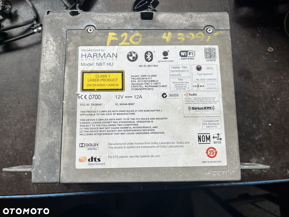 Radio HARMANN BMW F20 - 1