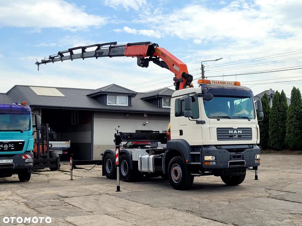 MAN TGA 33.480 6x4 Palfinger PK29002 Ciągnik + Kiper - 15