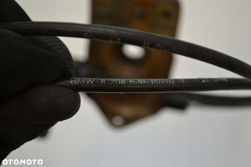 BMW E46 ZAMKI MASKI EUROPA Z LINKAMI KOMPLET ORYGINAŁ 8208630 - 5
