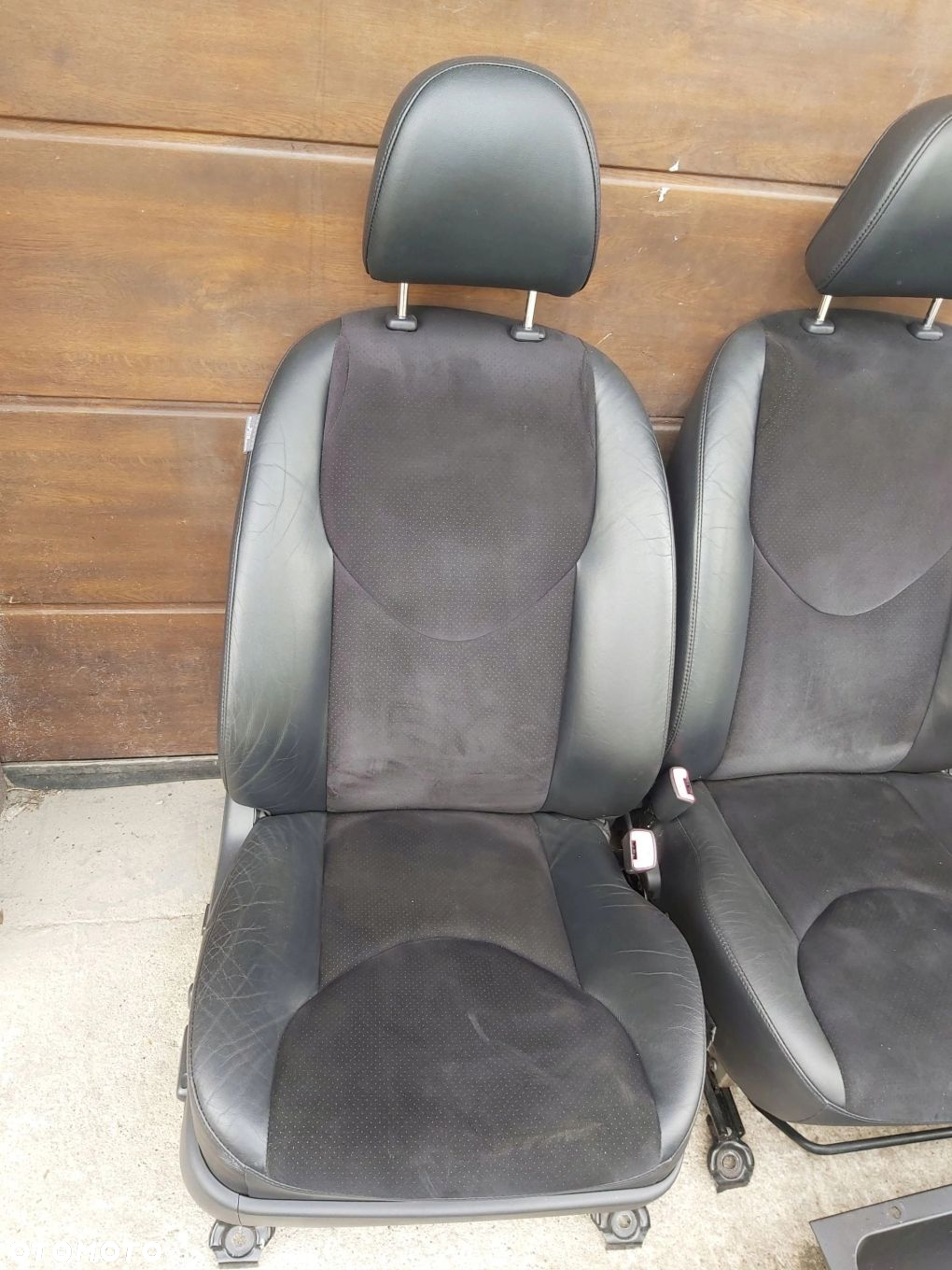 Toyota Rav4 III FOTEL Przód tył Skóra ALCANTARA przekładka VAN kanapa pasy - 3