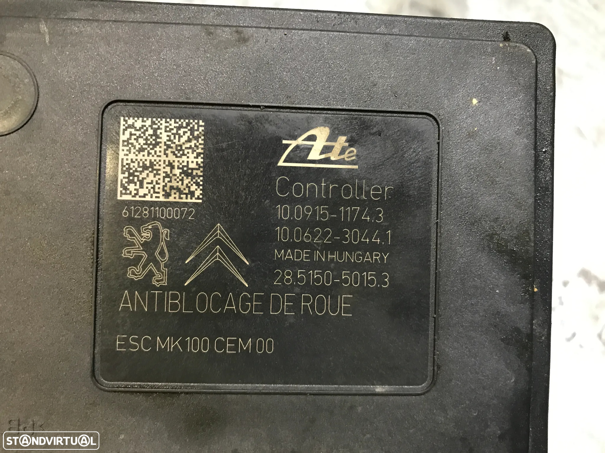 MODULO ABS PEUGEOT 208 I - 9802460980 - 2