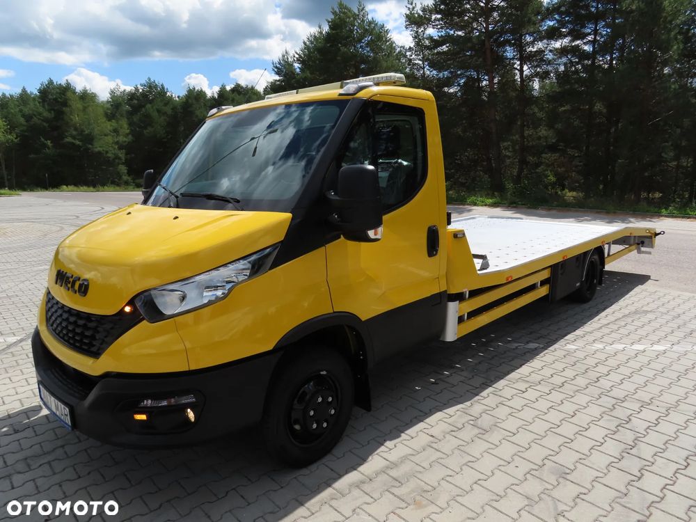 Iveco DAILY 50C18 Laweta POMOC DROGOWA Przewóz Pojazdów AUTOLAWETA 6100 mm Dł. Platformy DMC 3500 Kg Rozstaw Osi 4750 mm WZMACNIANE Zawieszenie Adaptacyjne Pneumatyczne Stan NOWY OKAZJA - 8