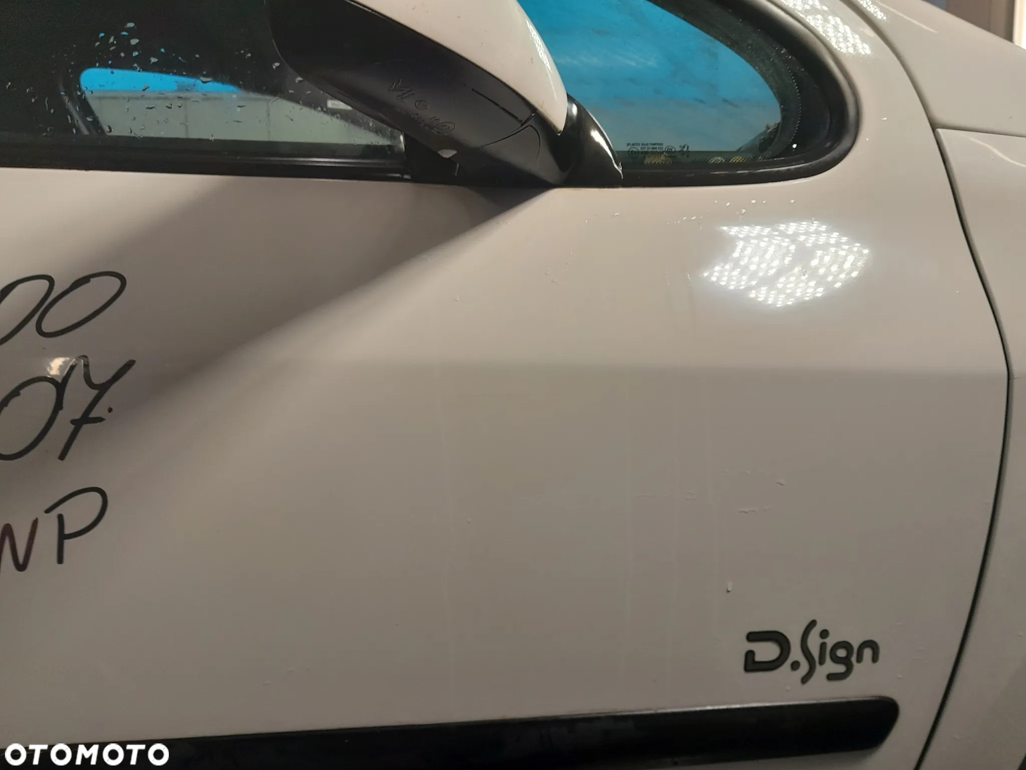 PEUGEOT 307 LIFT DRZWI LEWE PRZEDNIE LEWY PRZÓD KOLOR: EWP - 3