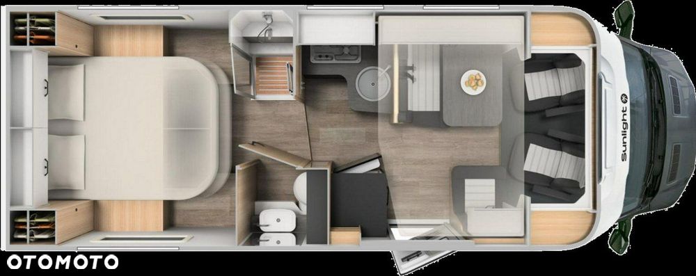 Sunlight T690 L Adventure - Nowy Ford, Aktywny tempomat - 2