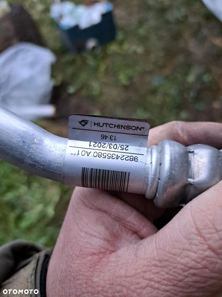 Przewód Rurka Klimatyzacji Opel Combo E 9822435580 9831702180 94530Z01 Citroen  Peugeot - 5