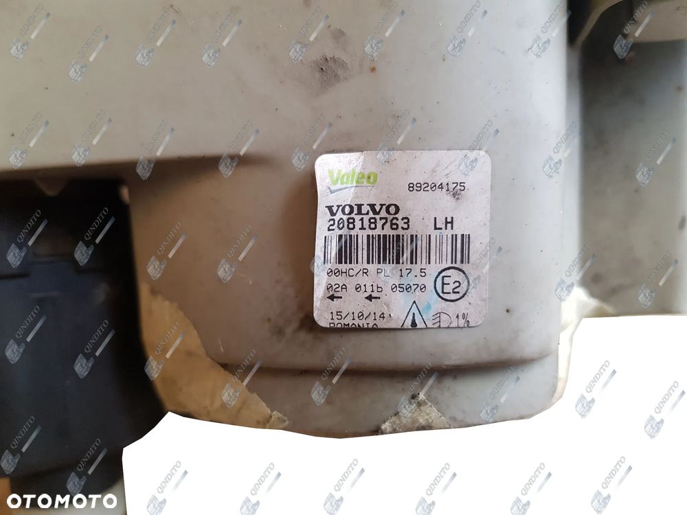 LAMPA REFLEKTOR LEWY PRZÓD VOLVO FE 20818763 - 3
