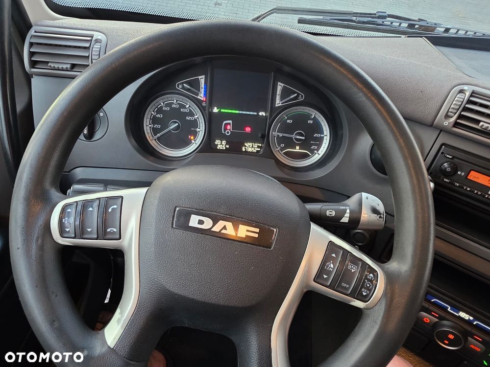 DAF CF 410 / BURTO- FIRANKA / WINDA  / DUŻY SILNIK / E6 / 9TON ŁADOWNOŚĆ / NISKI PRZEBIEG / AUTOMAT / SYPIALKA /JEDEN WŁAŚCICIEL / SPROWADZONY / 18PALET / 2019 / - 19