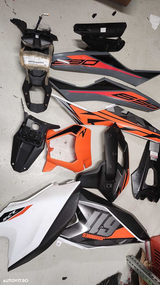 Carene scarite radiator KTM 690 SMC R 2019+ - 1