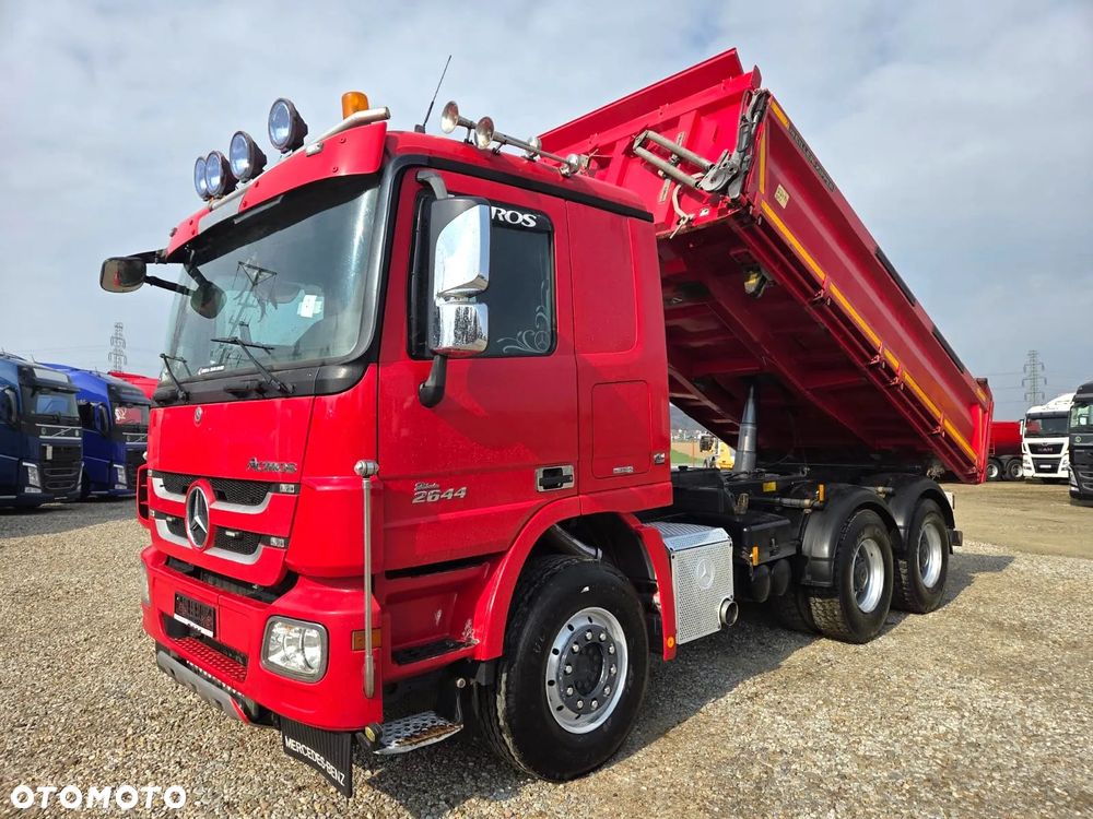 Mercedes-Benz ACTROS 2644 / 6X4 / 3 STRONNY KIPER MEILLER  / RETARDER - 2
