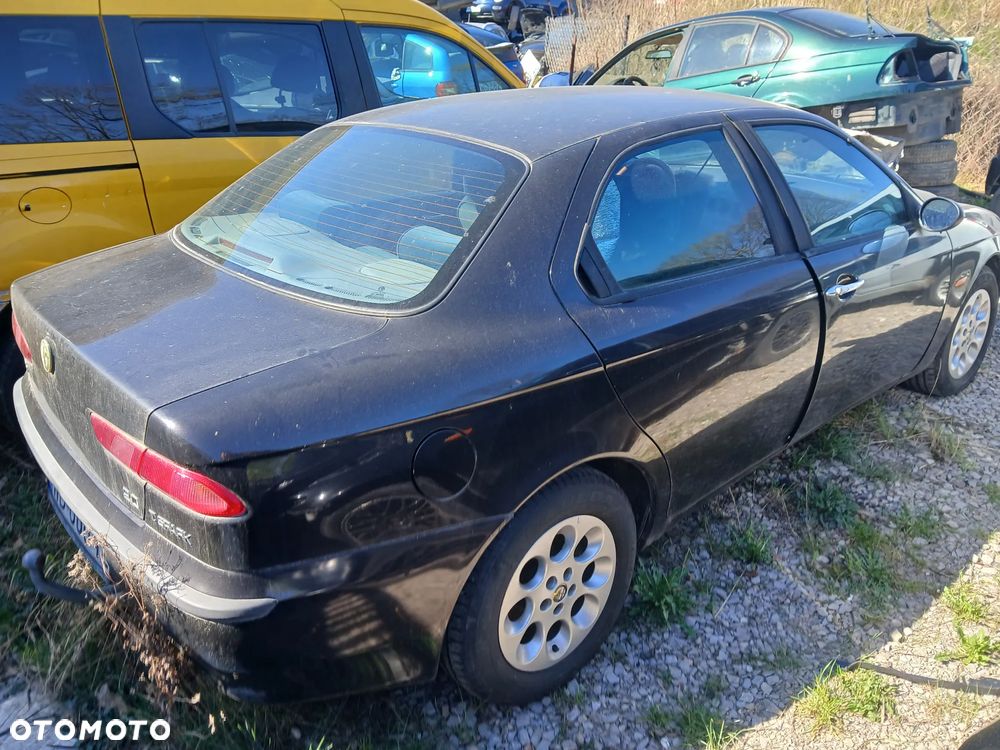 alfa romeo 156 606 maska zderzak lampa grill błotnik drzwi zbiornik paliwa szyba lusterko klamka - 2