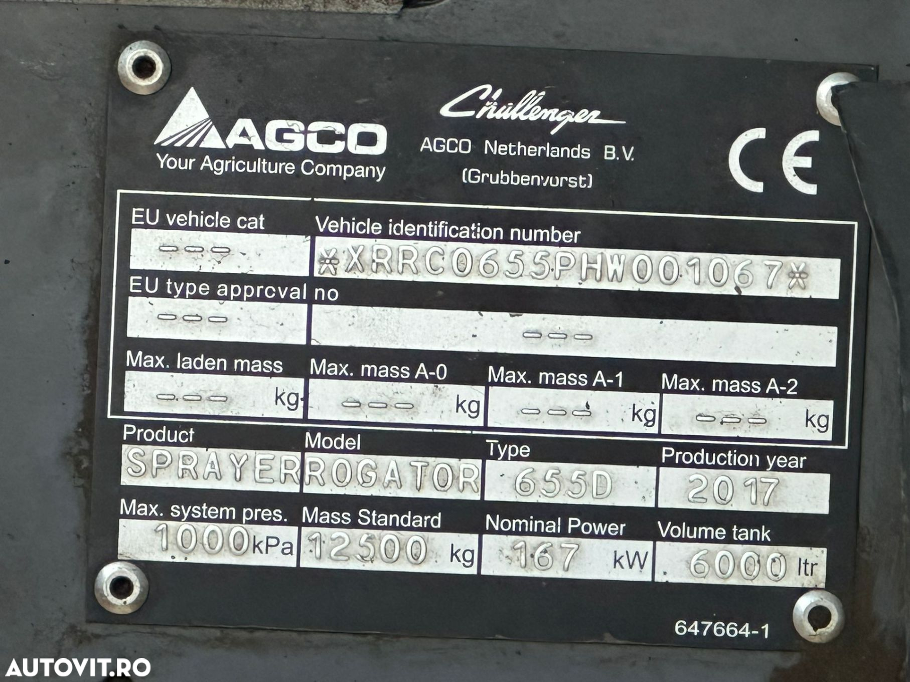 Challenger Rogator Sprayer - 5