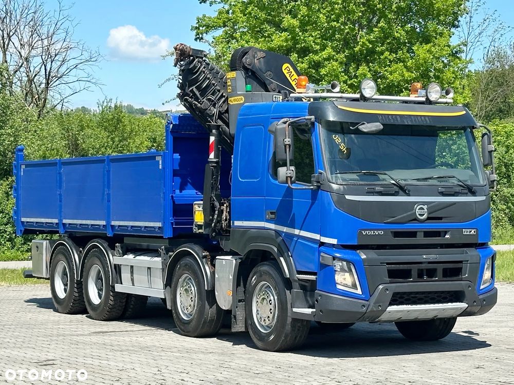 Volvo FMX * WYWROTKA 5,75 m + PALFINGER PK 34002 - SH F + PILOT /8x4 - 3