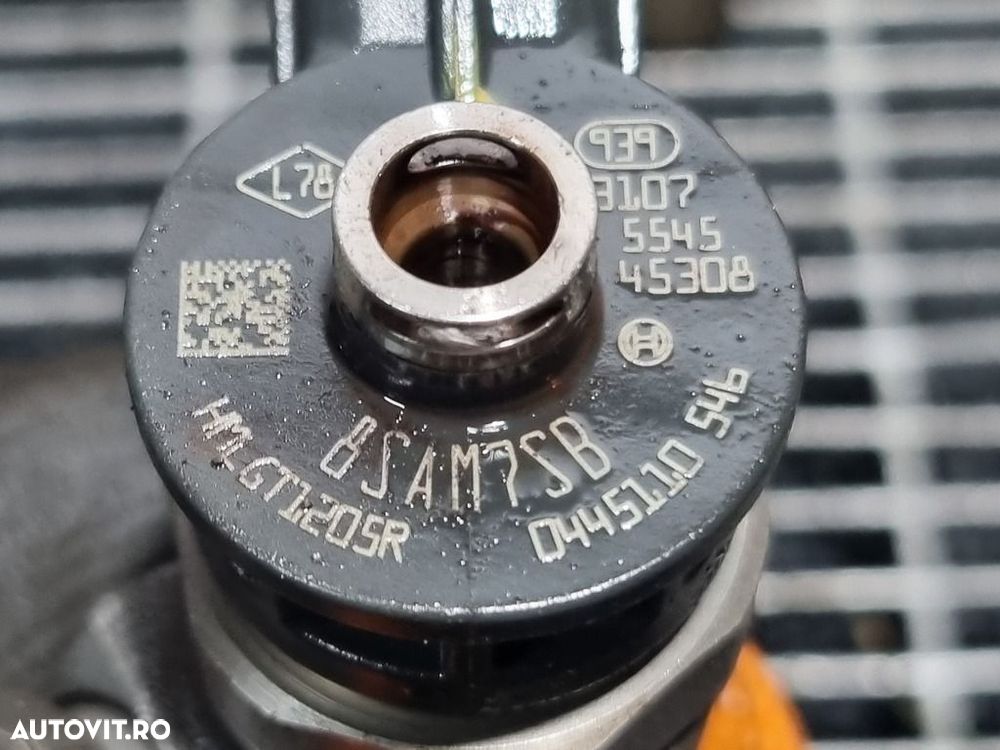 Injector Nissan X - Trail T32 1.6 D 2014 - 2017 130CP R9M Euro6 (1495) Diesel 0445110546 - 4
