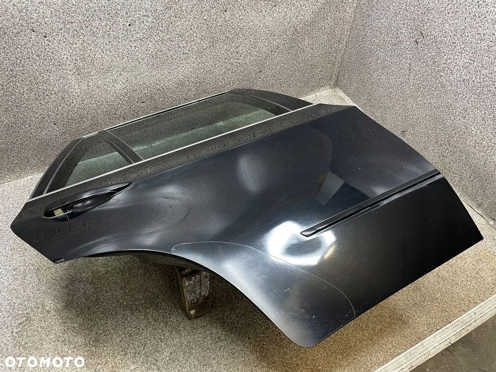 Drzwi prawy tyl szyba klamka 475/9 BLACK SAPPHIRE BMW X5 E70 - 9