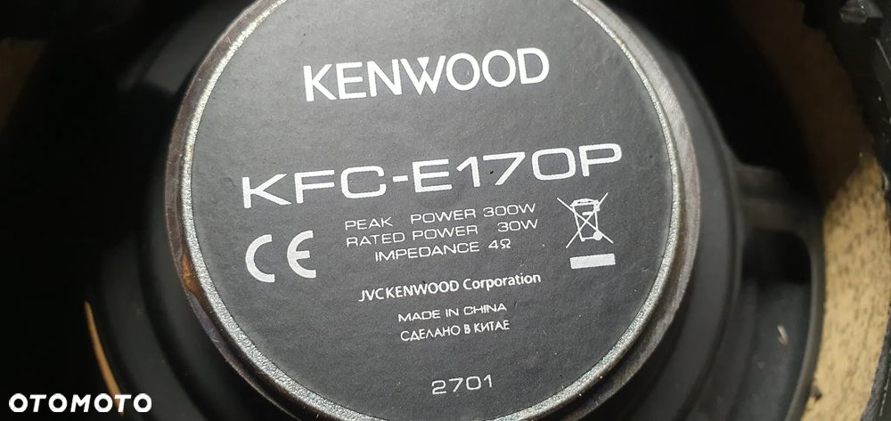 Głośnik prawy lewy przód tył Kenwood KFC-E170P - 11