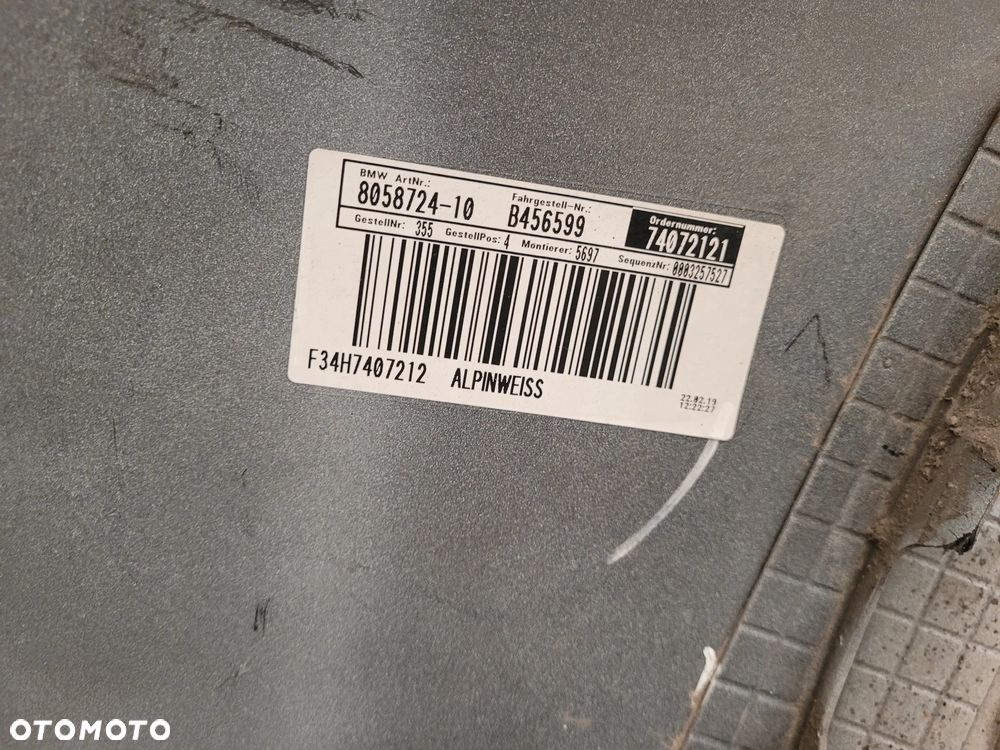 ZDERZAK PRZÓD PRZEDNI BMW 3 F34 GT M PAKIET 4xPDC 13r- - 10