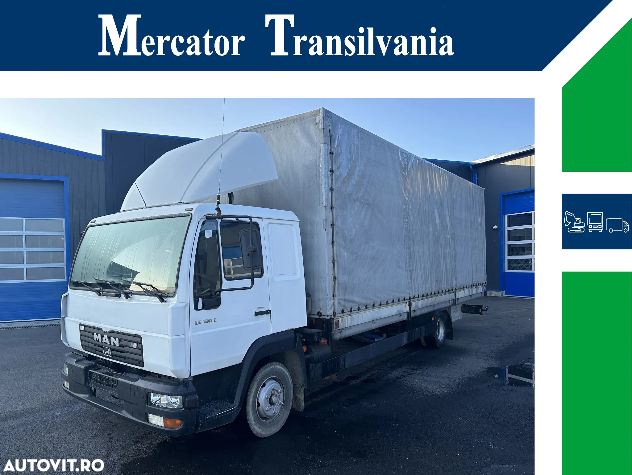 MAN LE 8.180 | Euro 3  | Lungimea Lada 7,3 m - 2